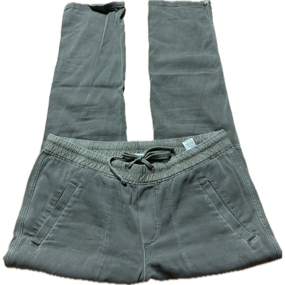 James Perse Standard Army Green Casual Pants Women's Size 3 (L) Skinny - Picture 3 of 10